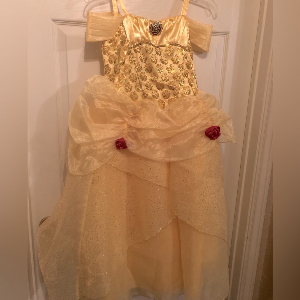 Belle costume for Beauty and the beast. Size 10/12.